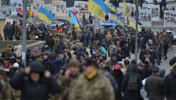 Вече на Майдане в честь Героев Небесной Сотни