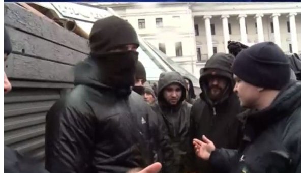 Участники драки на Майдане