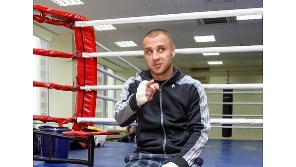 Украинский боксер Макс Бурсак