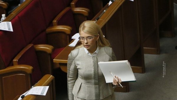 Лидер Батькивщины Юлия Тимошенко. Архивное фото