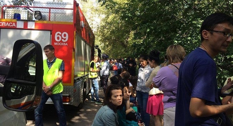 Среди жертв крупного пожара в российской столице оказались жители России