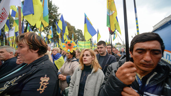 Всеукраинская забастовка аграриев Вернем деньги селу – накормим страну!