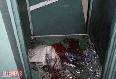 Лифт, в котором был убит Арсен Павлов