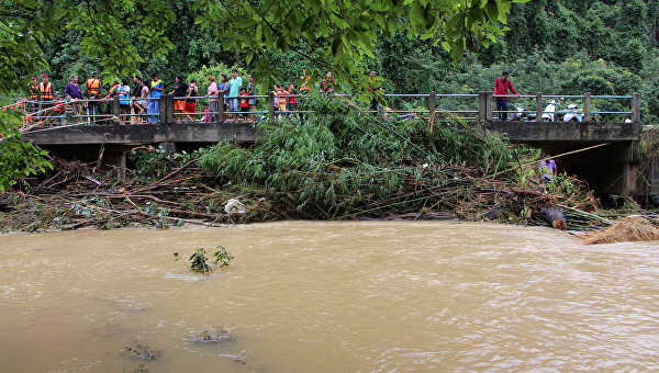 Последствия наводнения в Таиланде