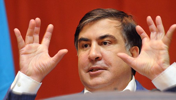 Лидер Движения новых сил, бывший глава Одесской области Михаил Саакашвили. Архивное фото