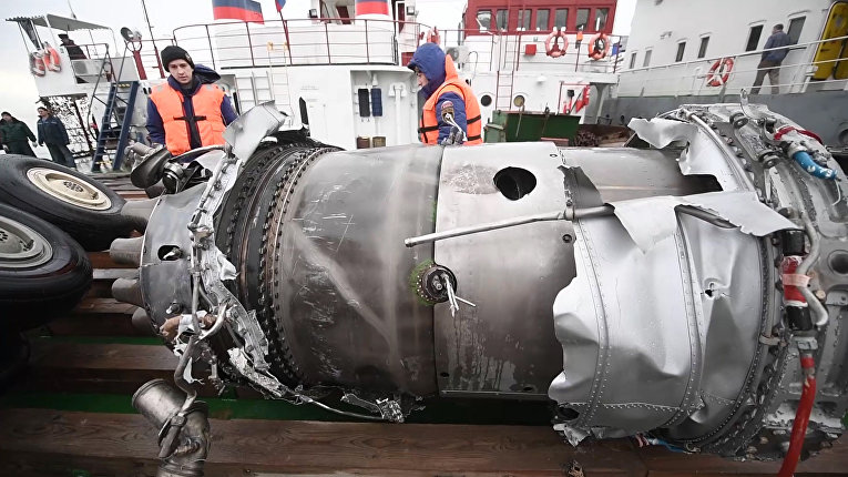 СМИ узнали о «странных действиях» экипажа разбившегося под Сочи Ту-154