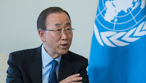 Генеральный секретарь Организации объединенных наций Пан Ги Мун. Архивное фото