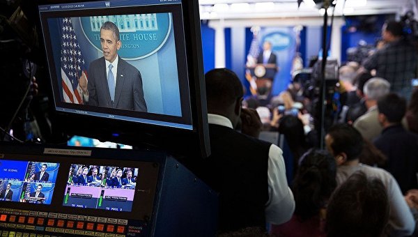 Итоговая пресс-конференция 44-го президента США Барака Обамы