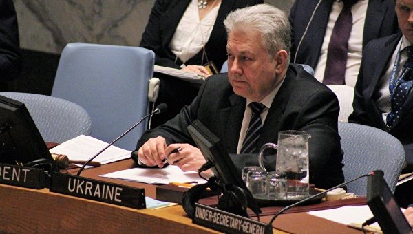Владимир Ельченко на заседании СБ ООН по Украине