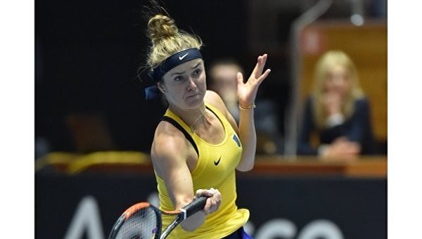 Элина Свитолина в поединке матча Кубка Федерации по теннису Украина- Австралия