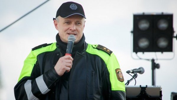 Министр внутренних дел Белоруссии Игорь Шуневич