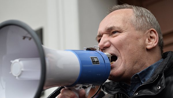 Белорусский общественно-политический деятель Владимир Некляев. Архивное фото