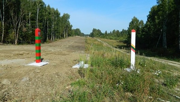 Литва построит забор на границе с Россией