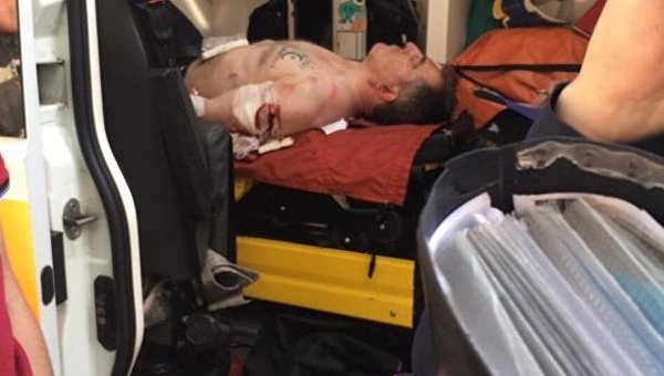 Покушение на Адама Осмаева в Киеве. Раненый стрелок Александр Дакар