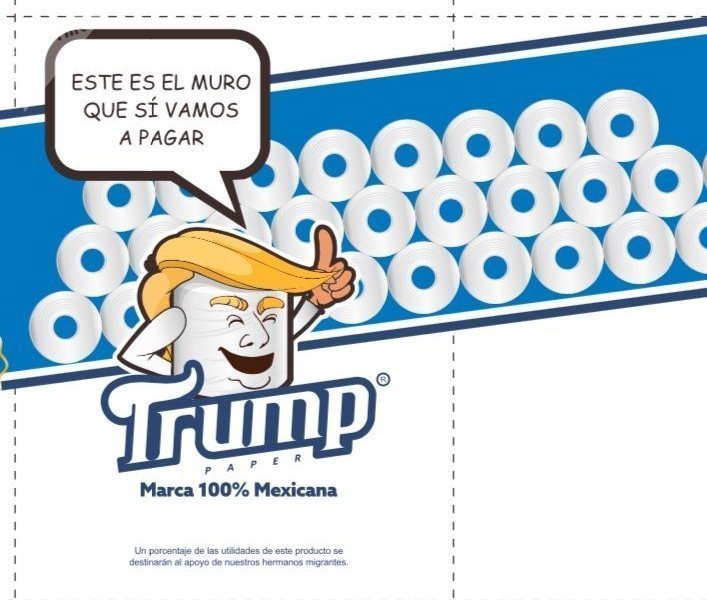Туалетная бумага "Трамп": безграничная мягкость