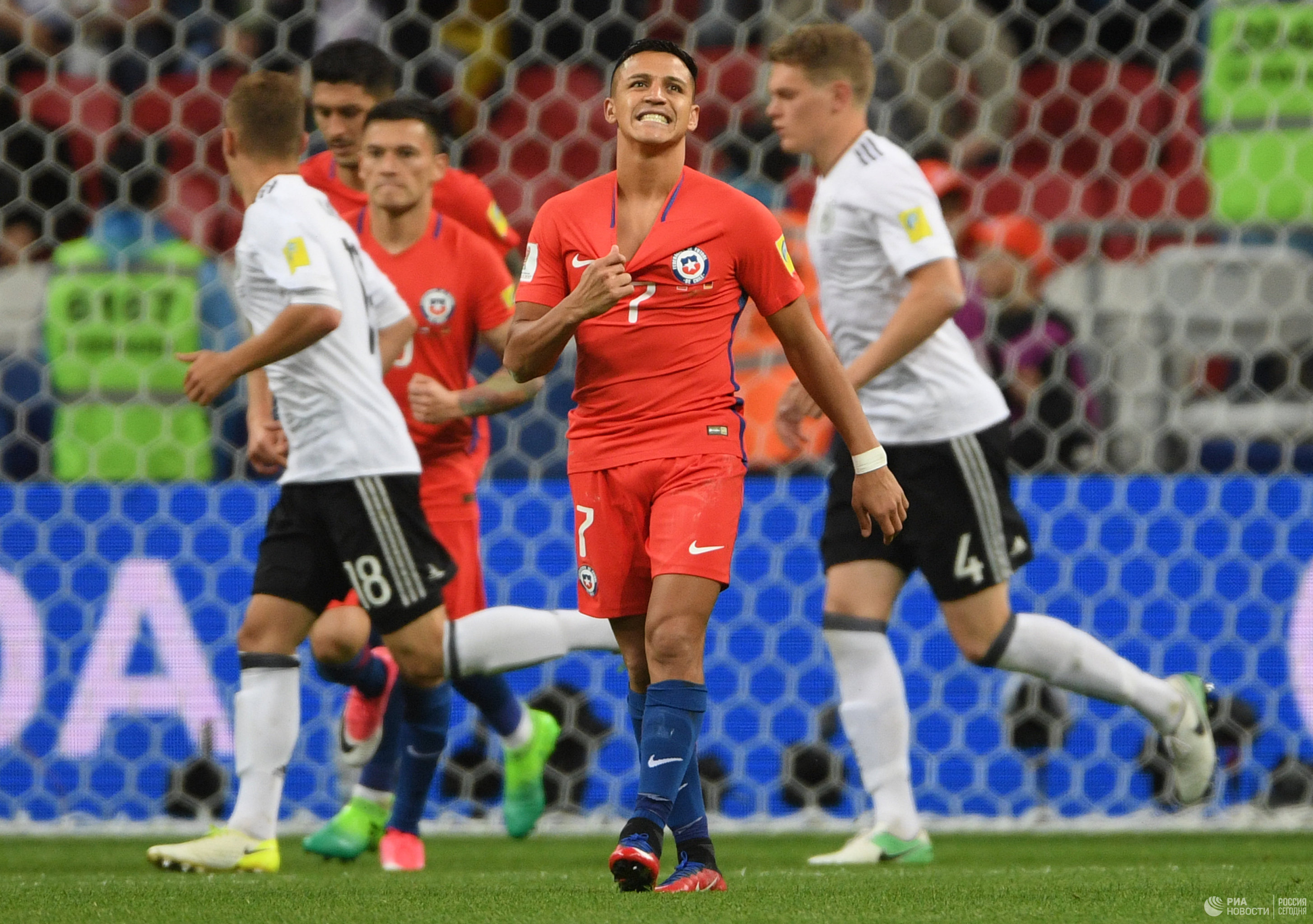 Немцы не смогли обыграть чилийцев в матче Кубка конфедераций-2017