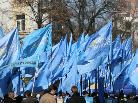 Киев блокируют сторонники Януковича