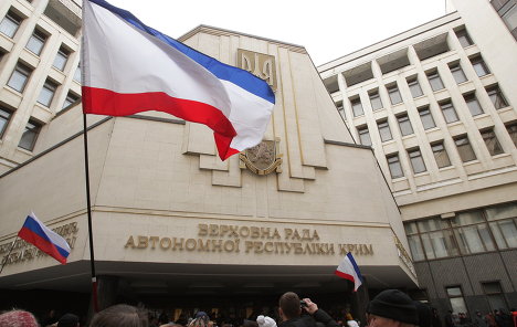 Верховный совет Крыма принял декларацию о независимости АРК и Севастополя