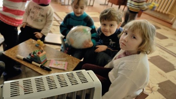 Дети в детском саду. Архивное фото