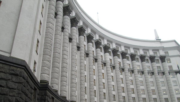 Здание Кабинета министров Украины. Архивное фото