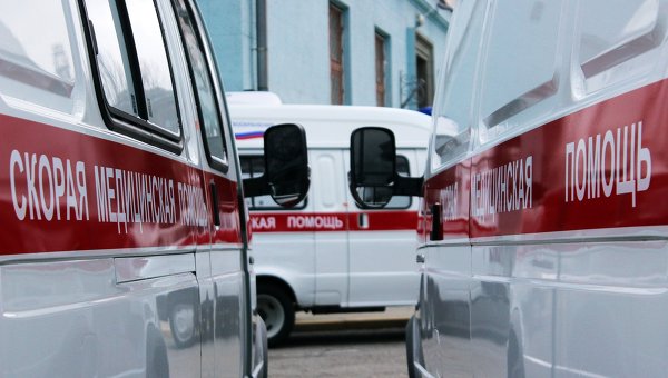 Автомобили российской скорой помощи