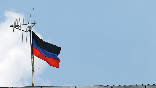 Флаг Донецкой народной республики