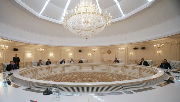 Встреча трехсторонней контактной группы в Минске. Архивное фото