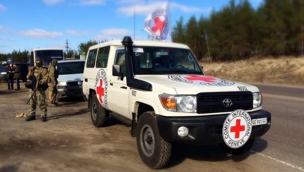 Красный Крест в Донбассе. Архивное фото