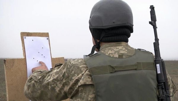 Учения 137 отдельного батальона морской пехоты под Одессой. Архивное фото