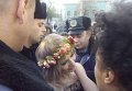 Задержанная под Верховной Радой активистка FEMEN