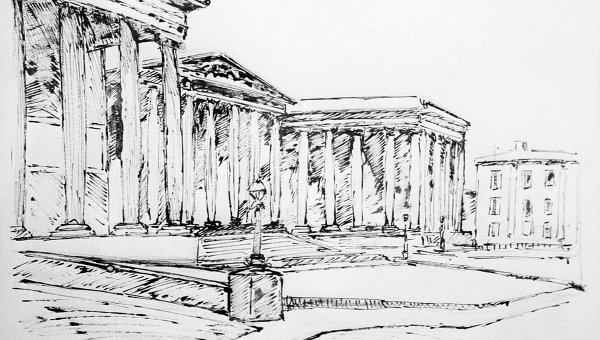 Репродукция картины Ф. Лонге Британский музей. Лондон