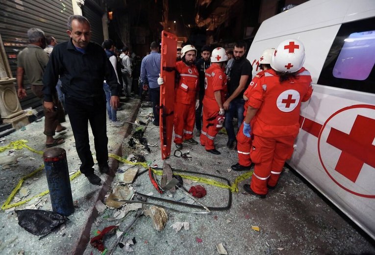 Последствия теракта в Бейруте
