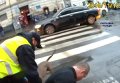 Нападение питбультерьера на патрульных во Львове