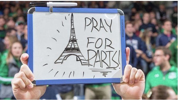 Страны мира поддержали парижан в связи с терактами