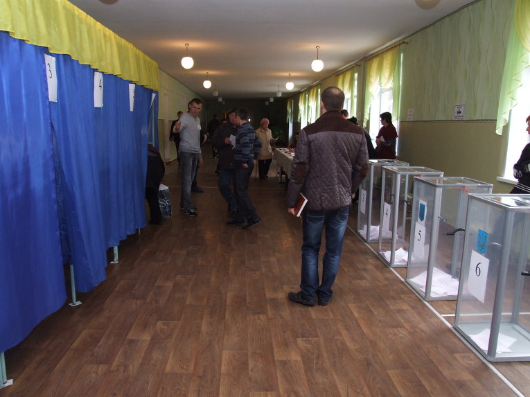 Голосование в Краматорске и Северодонецке