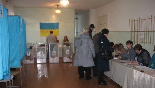 Голосование в Украине. Архивное фото