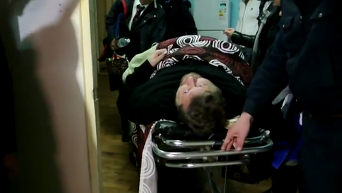 Освобождение Мосийчука из-под стражи и госпитализация. Видео