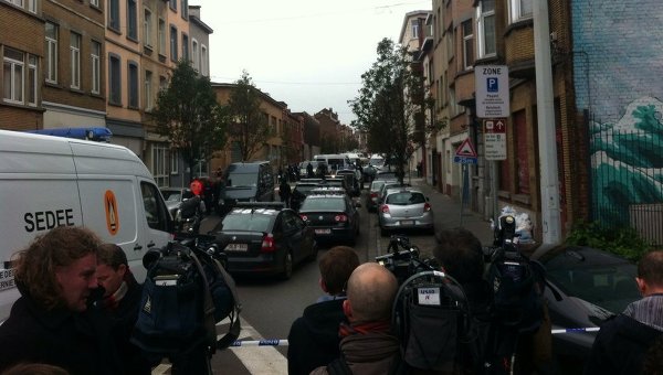 Спецоперация в бельгийском Моленбеке, где были задержаны подозреваемые к причастности к организации парижских терактов