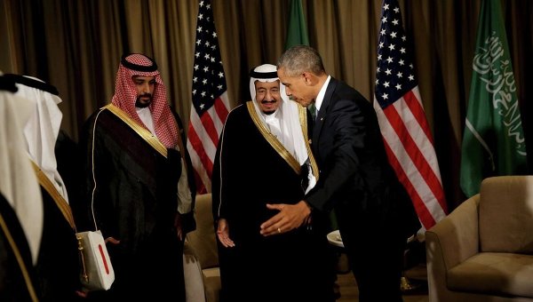 Встреча президента США Барака Обамы и короля Саудовской Аравии Салмана ибн Абдул-Азиз Аль Сауда. Архивное фото
