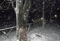 Снегопад в Волновахе