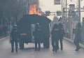 Во время столкновений между полицией Косово и сторонниками оппозиции в Приштине