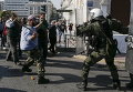 Столкновения фермеров и полиции в Греции