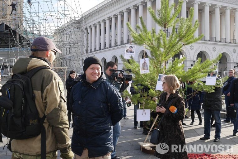 Революционная елка на Майдане