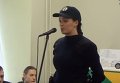Девушка-полицейский исполнила песню Владимира Ивасюка. Видео