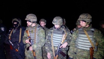 На месте конфликта у ЛЭП в Крым в Херсонской области