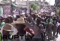 Акции протеста на Гаити. Видео