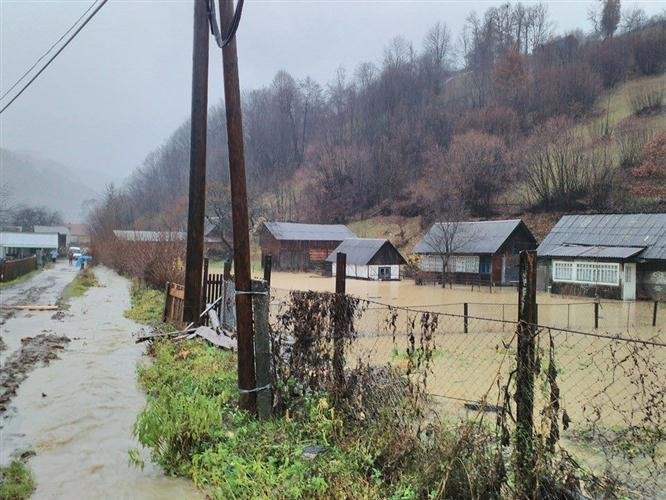 Последствия наводнения в Закарпатской области