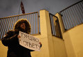 Одиночные акции протеста у посольства Турции в Москве