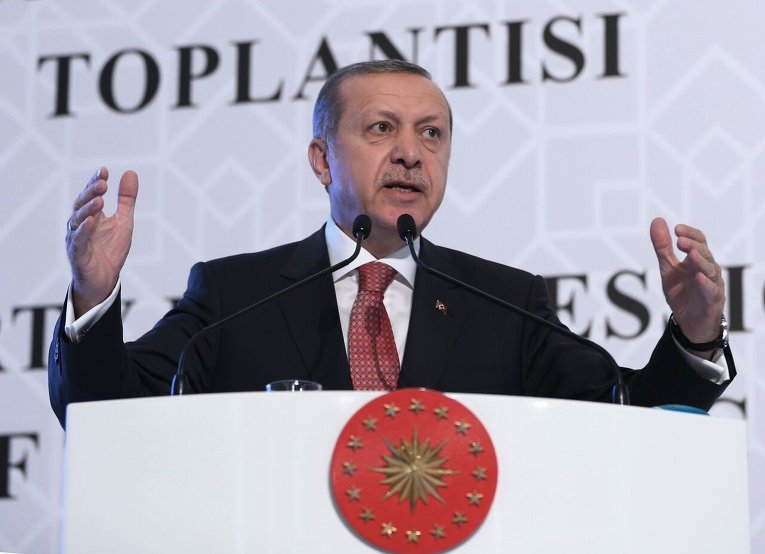 Президент Турции Реджеп Эрдоган заявляет о том, что его страна не стремится к эскалации отношений с Россией после инцидента на границе с Су-24.