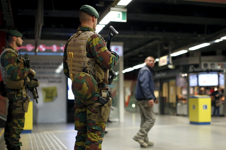Повышенные меры безопасности в Брюсселе